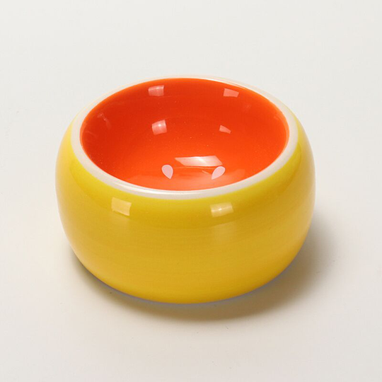 Perle Rare - Hamster Bowl Ceramic Prevent Rocking and Chewing Wonderful Food Dish for Small Rodents Gerbil Hamster Mouse Guinea Pig Australis