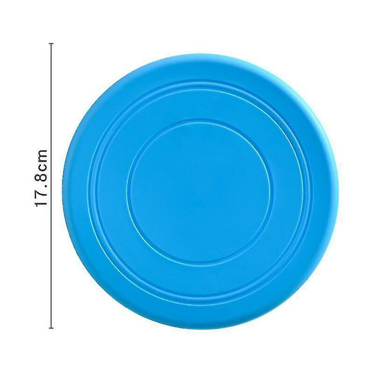 Pet interactive training frisbee float bite resistance(Blue) - Aespa