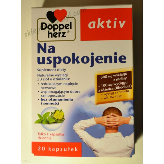 Doppelherz aktiv Na uspokojenie 20 kaps DESTRESAN NeoMag Stres colfarm avet