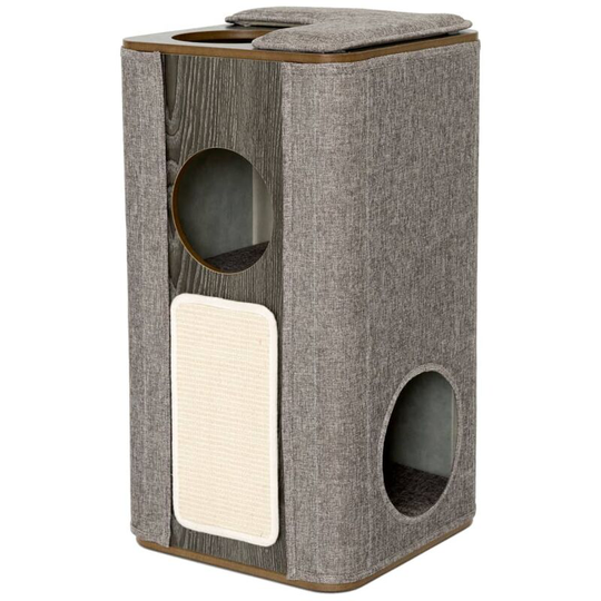 Cat Tree Tower Molly 38x38x73 cm Grey Jack And Vanilla Grey