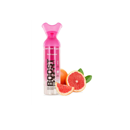 Boost Oxygen Pink Grapefruit, 9ltr, Over 150 uses, Fresh & Vibrant | Oxygen Support