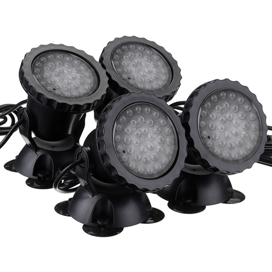 Mohoo - 100-240V 50 / 60HZ 36LED blue red green yellow colored led outdoor lights waterproof dive colored spotlights aquarium fish tank lights pool