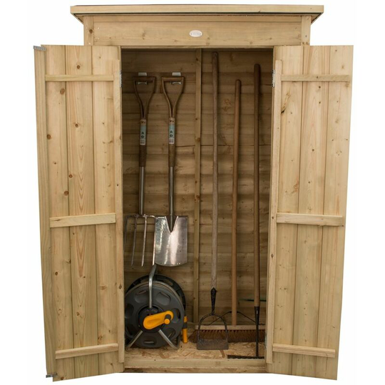 Pent Tall Garden Store - Pressure Treated (1.1m x 0.6m)