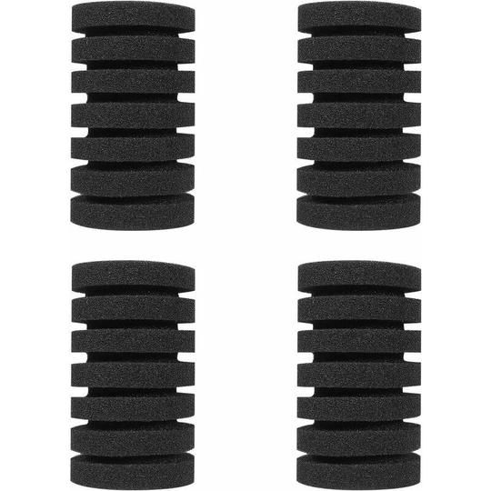 Echoo - Aquarium Biochemical Sponge, Aquarium Filter Accessories, Ultra Quiet Aquarium Air Pump Single Head Bio Sponge Fish Tank Foam Filter(Black