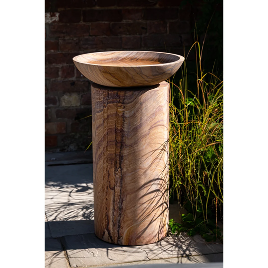 Stefanie Rainbow Flight Birdbath