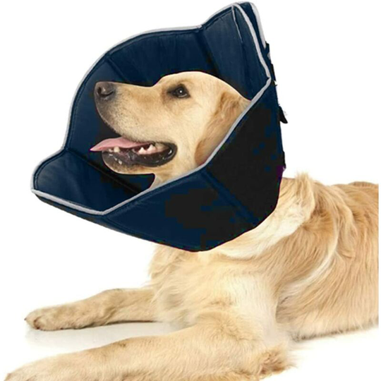 Dog Cat Cone Collar, Bite Protection Soft Sponge Dog Cone Collar, Adjustable Licking Healing (xl)