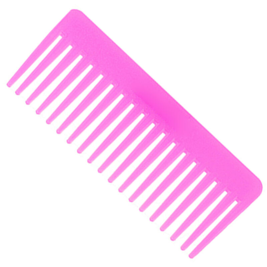 Wide Tooth Comb Large Hair Detangling Come for Curly Hair Wet Dry Hair Styling Hairbrush Anti-static Scalp Massage Hairdressing Comb (Rose red)
