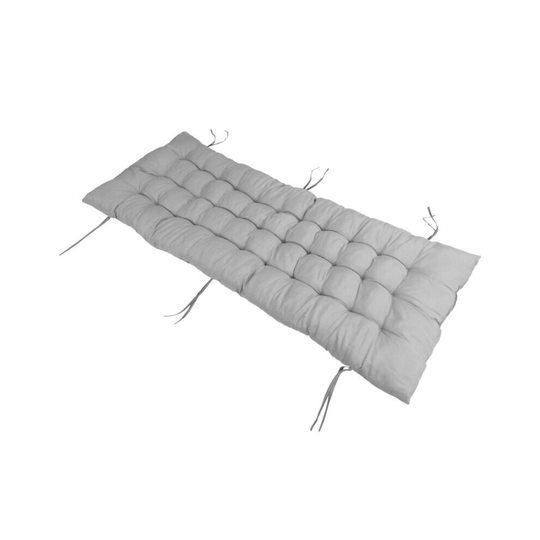 (Gray) Sun Lounger Cushion Pad Replacement Chair Seat Recliner Cotton Garden Outdoor