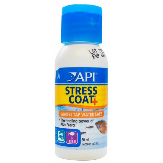API - stress coat Aquarium Water Conditioner 30 ml Bottle
