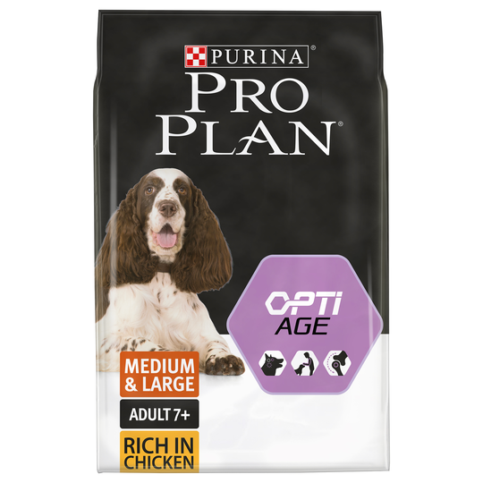 Pro Plan Senior Medium & Large OptiAge - Chicken - 14kg