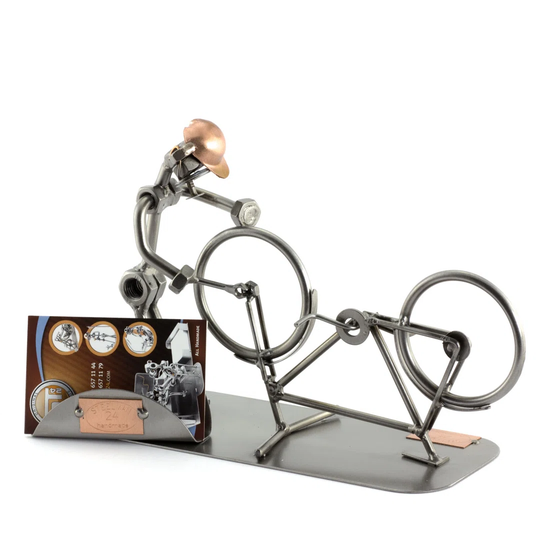 Bicycle Mechanic Screw Man Place Card Holder