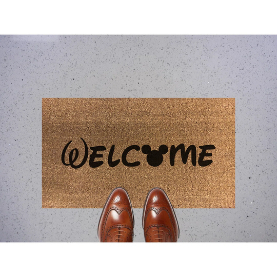 Welcome Disney Mickey Mouse Doormat