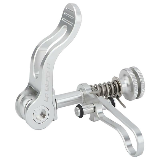 Joorrt - Litepro Bike Seatpost Clamp Handle Lock Nut Screw For Brompton,silver