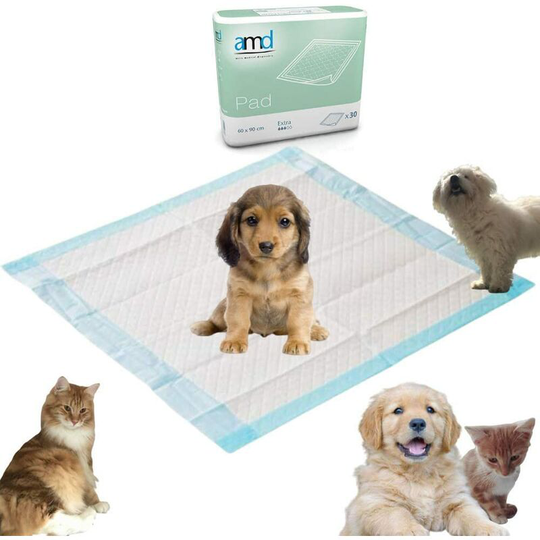 100 Dog Trainer Mats 60 x 45 - Potty Training - Ultra Absorbent, Pet Cleaning Tool