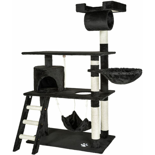 Cat tree scratching post Marcel - cat scratching post, cat tower, scratching post - black - black
