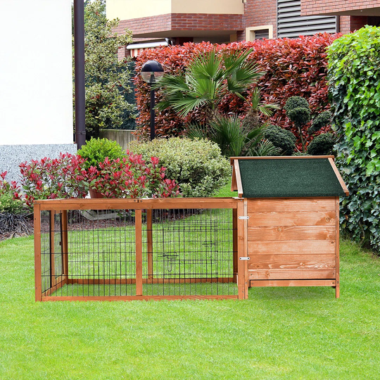 Helston Rabbit Hutch with Outdoor Run