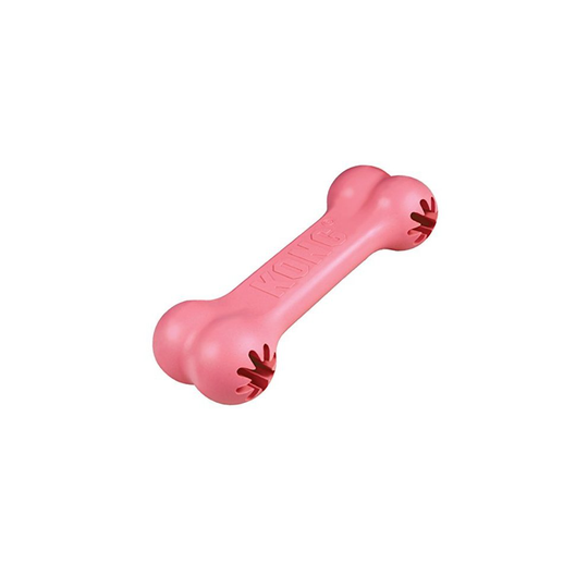 KONG Puppy Goodie Bone Dog Toy, Small, Blue/Pink(Assorted)
