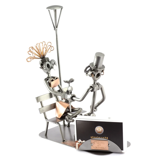 Marriage Proposal Screw Man Place Card Holder
