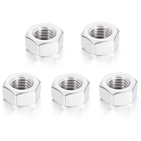 304 A2 DIN934 Stainless Steel Marine Grade Full Nuts Hex Nut M3, M14 - M14