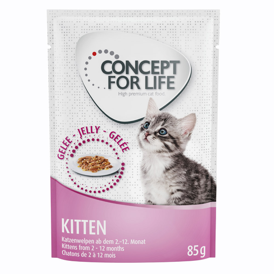 Concept for Life Kitten - in Jelly - 12 x 85g