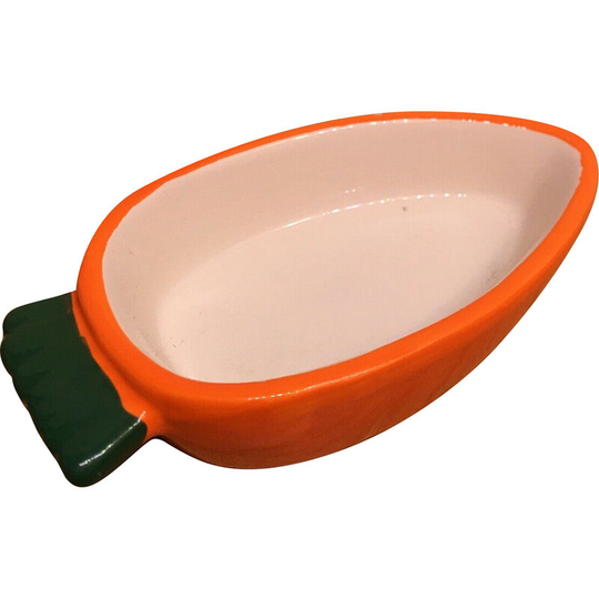 Happy Pet Products - Happy Pet Carrot Shaped Bowl (One Size) (May Vary) - May Vary