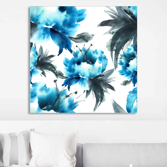 Love Blooms 1 - Wrapped Canvas Painting Print