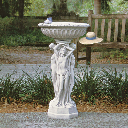 Column of the Maenads Bird Bath