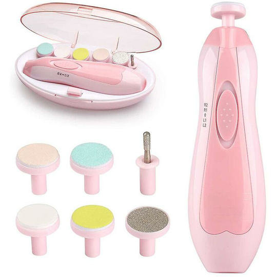 Electric Baby Nail Clippers, Baby Safe Nail File for Newborn to Toddler Toe and Nail File, Kids Nail Care