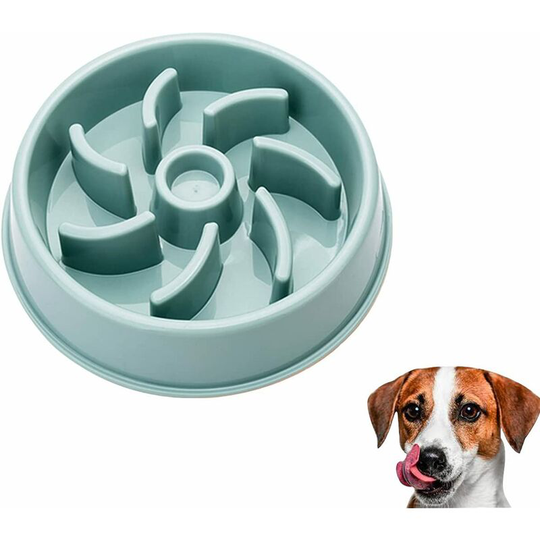Anti Glutton Dog Cat Bowl, Slow Feeding Bowl for Dogs, Non-Slip Feeding Bowl, Promotes Slow Digestion, for Small Medium Large Pets