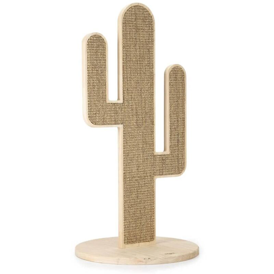 Cat Scratch Post Cactus Wooden 40x80 cm Designed By Lotte Brown