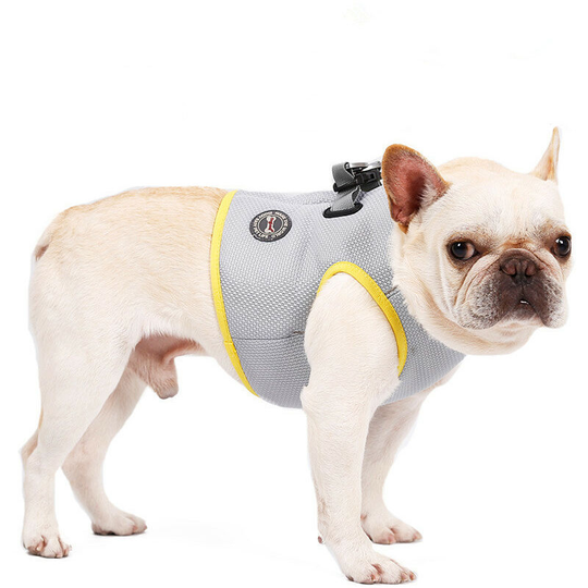 Dog Cooling Vest, Sunscreen UPF 50+ Cooling Dog Coat, Lightweight Dog Cooling Vest, Evaporative Cooling Dog Cooling Clothes for Summer(M)