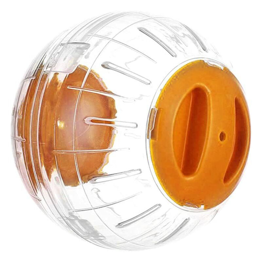 2021 12cm Plastic Hamster and Mouse Gym Ball - Transparent Fun Toy Dwarf Hamster Exercise Ball (og)
