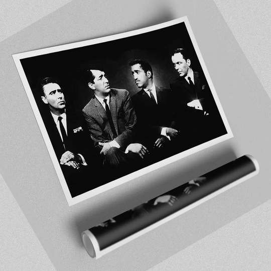 'The Rat Pack People' - Graphic Art Print on Paper