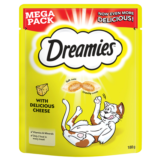 Big Pack Dreamies Cat Treats 200g - Saver Pack: 6 x Chicken