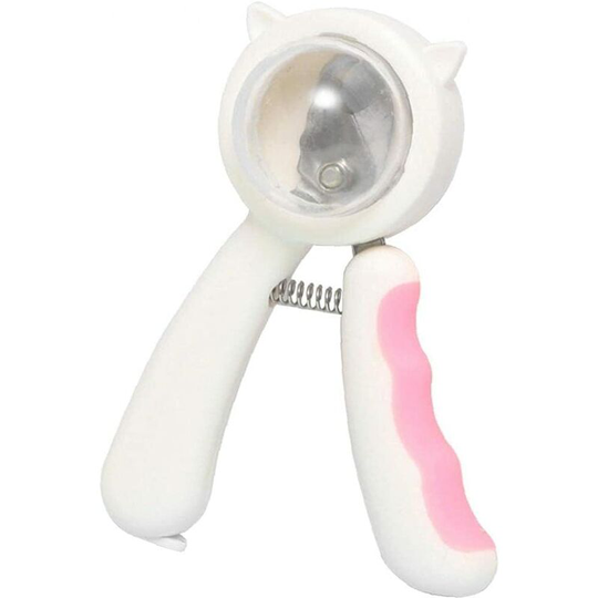 Pet Nail Trimmers Safety Pet Nail Clippers for Dog Nail Clippers Steel Splash Scissors for Large Small Cats and Dogs Pink