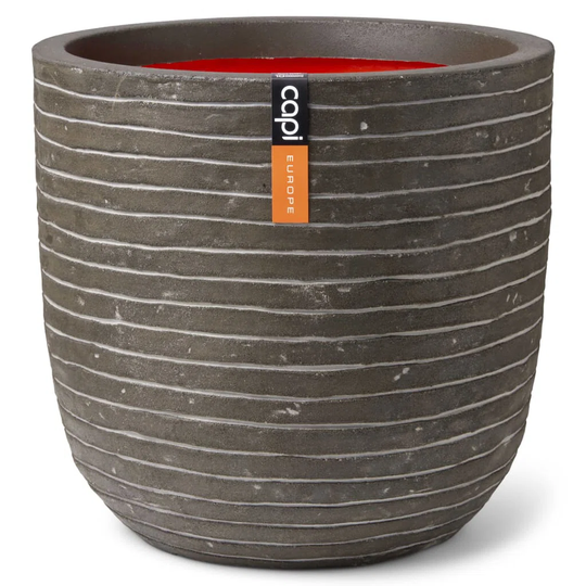 Capi Egg Planter "Nature Row" Olive Green