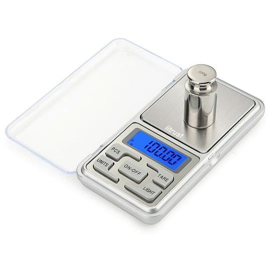 Betterlifegb - Balance accuracy Kitchen, Electronic Kitchen Scale, Pocket Scale with lcd display 500g / 0.01g Mini Digital Pocket Scale Jewelery /