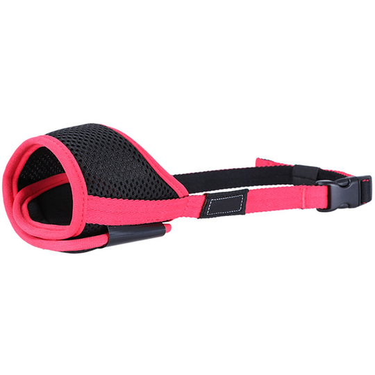 Dog Muzzle Soft Nylon Pet Muzzle Breathable Mesh Dog Mouth Cover with Adjustable Strap Prevent Biting Barking Chewing l