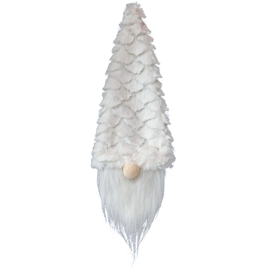 Gnome Wine Bottle Cover Christmas Dinning Table Decoration with Long Hat Beard for Christmas Party,White - White