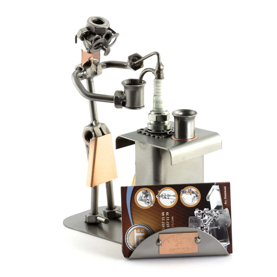 Barkeeper Screw Man Place Card Holder