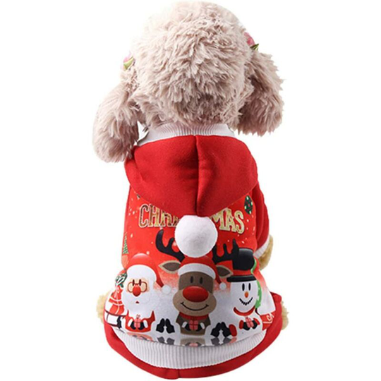 Autumn winter christmas dog clothes costume cat chihuahua