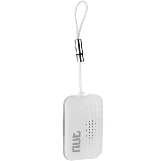 NUT - Mini Smart Tracker Finder Wireless bt Tag Tracker Tracking Reminder Anti-lost Alarm gps Locator for Child Key Wallet,model:White 2.0 * 1.0 *