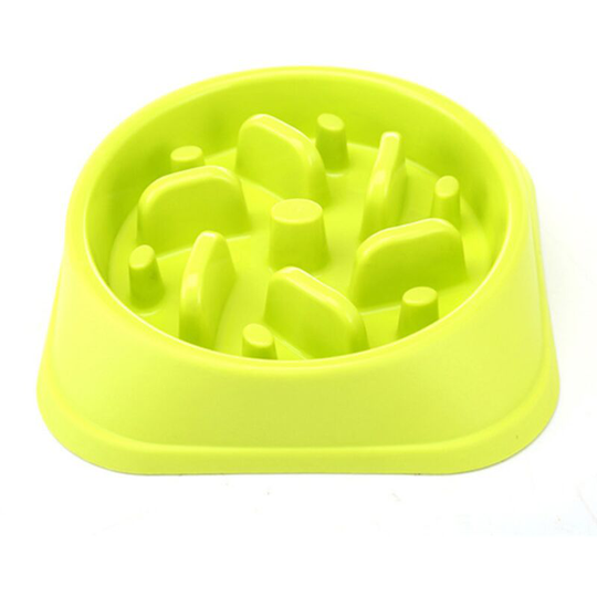 Maze anti-slip pet food bowl-promotes healthy diet and slow-green digestion