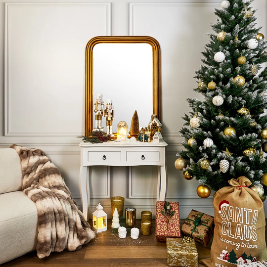 Thibeault Plastic Framed Wall Mounted Makeup / Shaving Mirror