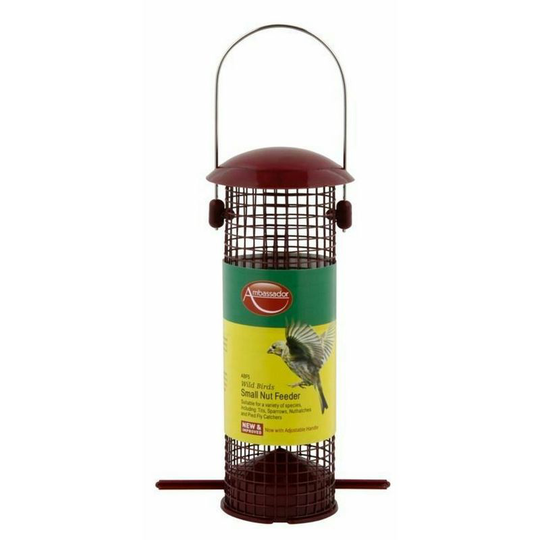 Wild Birds Nut Feeder (s) (Red) - Red - Ambassador