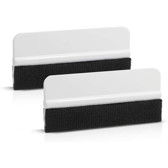 Pcs Squeegee with Fiber Edge for Car Vinyl Wrapping, Durable Window Film Squeegee, Squeegee Decal Sticker - Rhafayre
