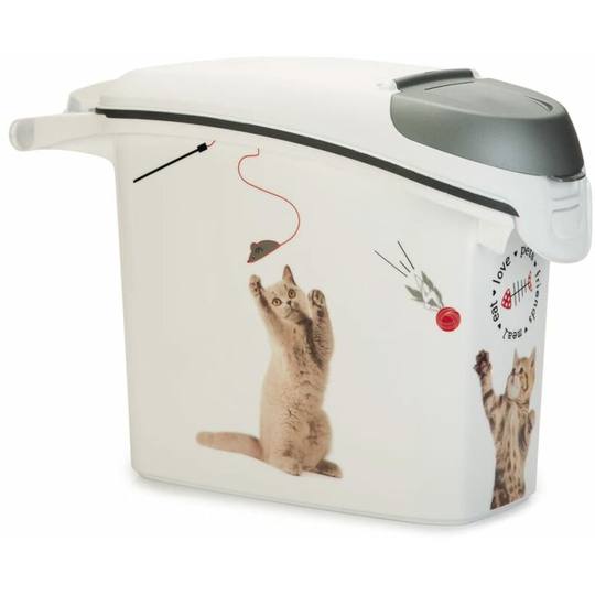 Curver - Pet Food Container Cat 15L White