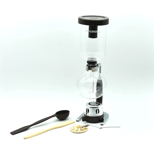 Coffee Master 5-cup Syphon/vacuum Glass Coffee Maker