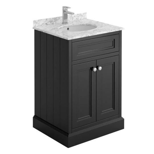 600mm Free-Standing Single Vanity Unit