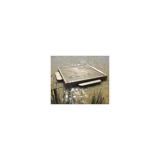 Large Square Duck Float, Waterfowl Platform, Floating Waterfowl Pontoon